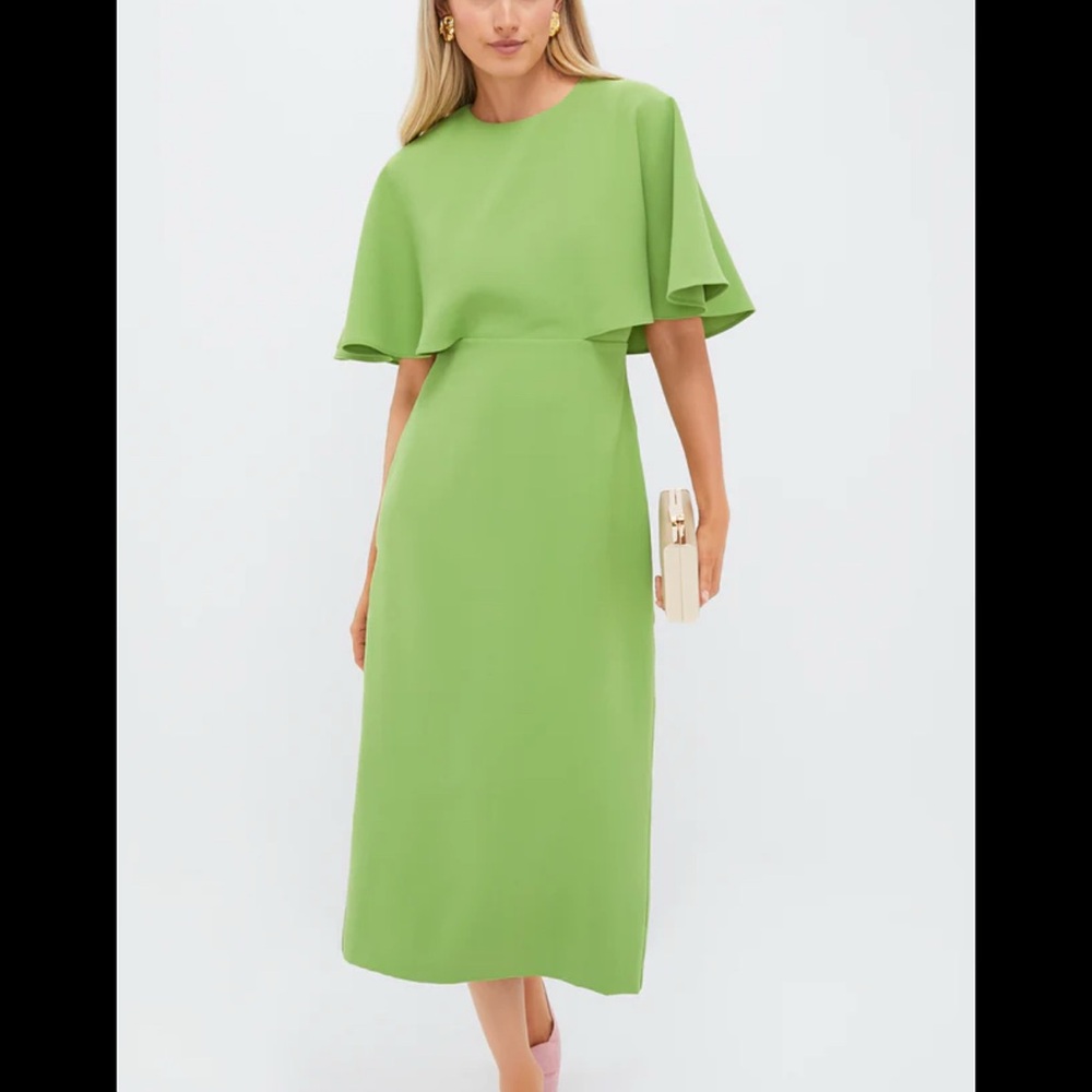 Tuckernuck Pistachio Green Leah Cape Dress